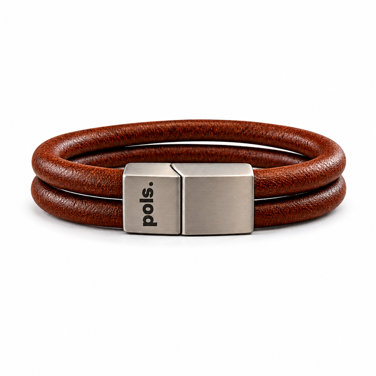 Golden Brown - 12mm Leer | Pols Bracelets