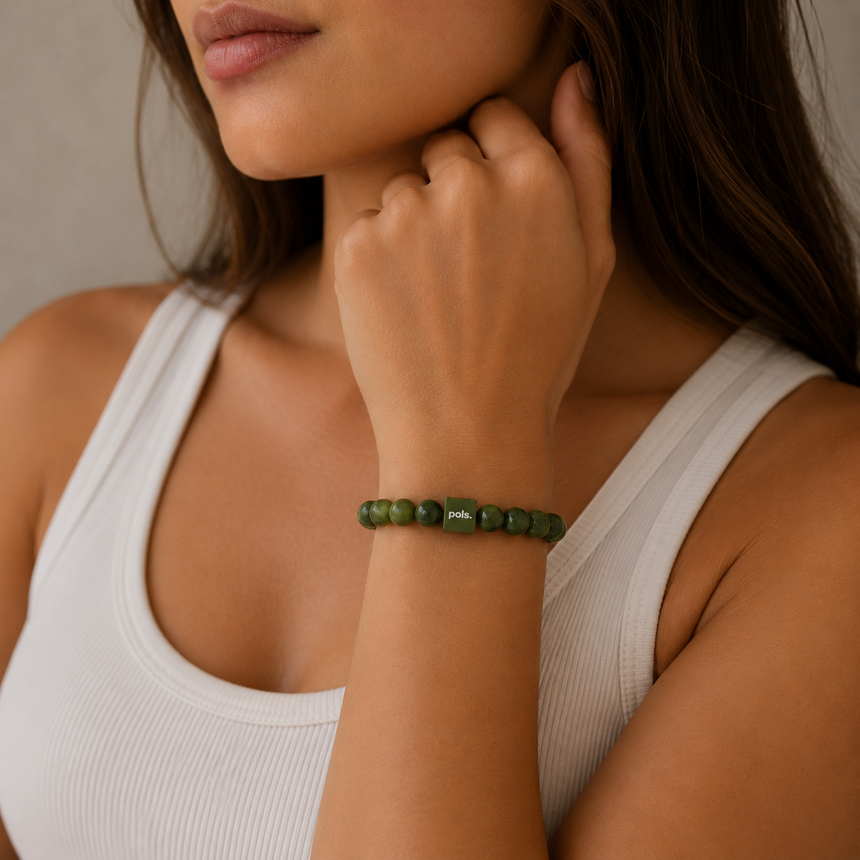 Dames Armband Jade - 8mm Edelsteen