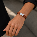 James Brown - 12mm Leer | Pols Bracelets