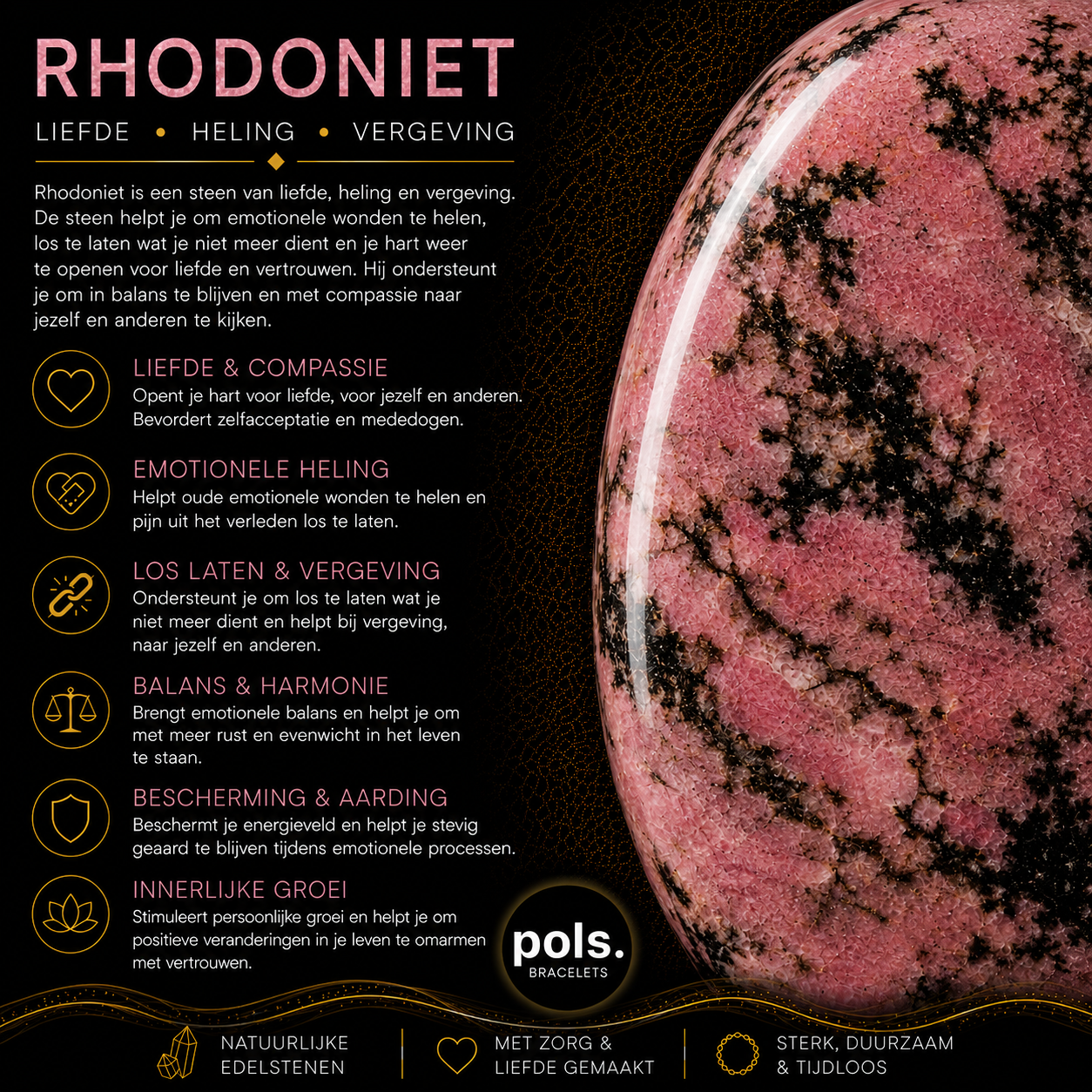 Rhodoniet 8mm