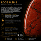 Rode Jaspis 8mm