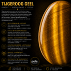 Tijgeroog Geel 8mm
