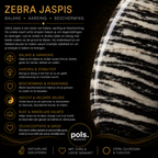 Zebra Jaspis 8mm